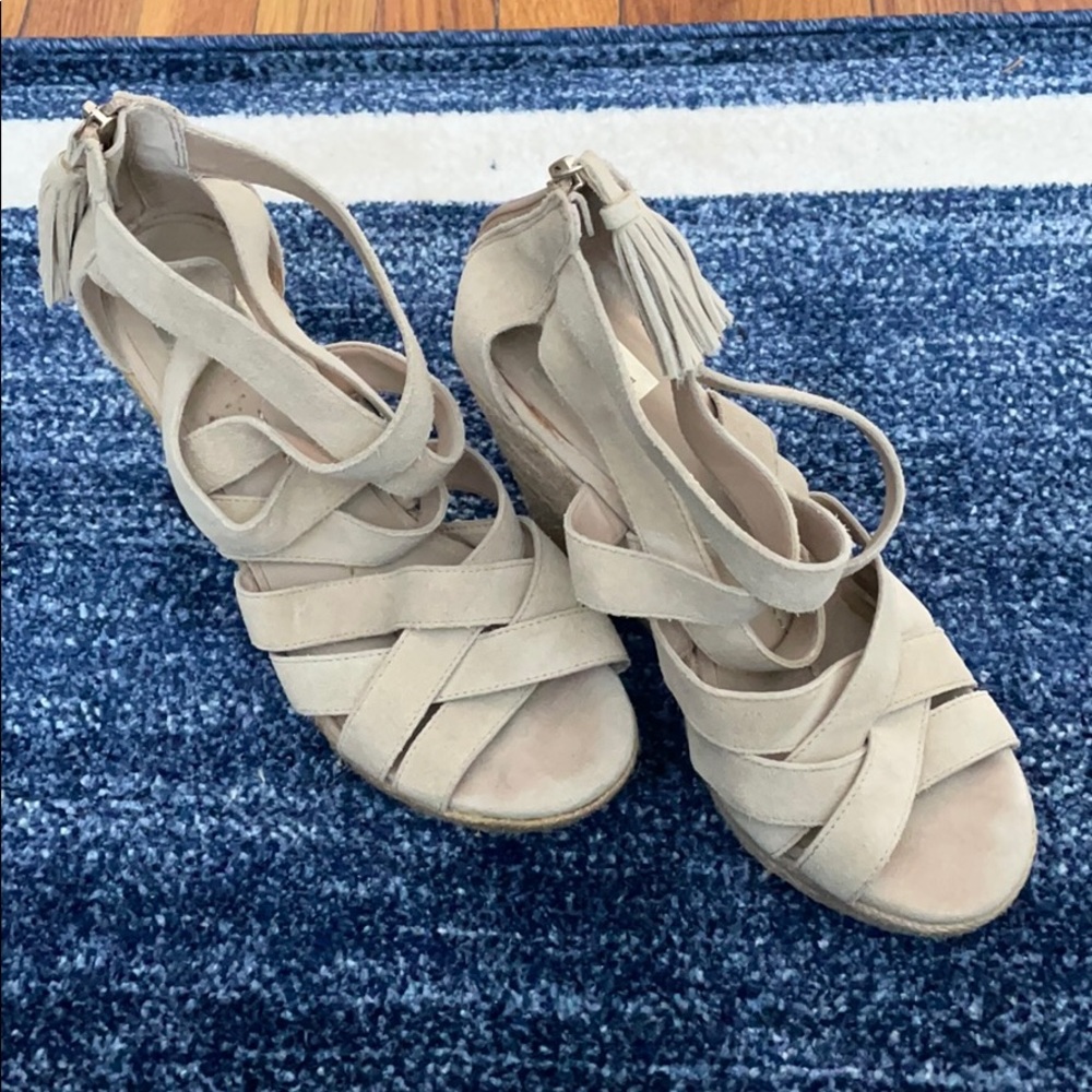 DOLCE VITA STRAPPY WEDGES